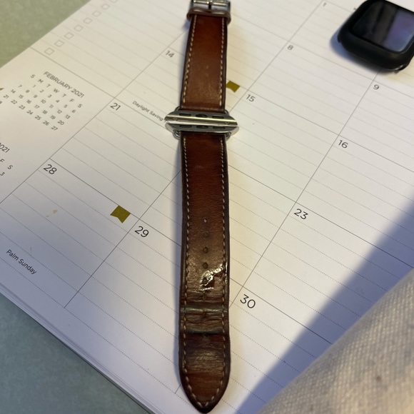 Hermès 40 mm Apple Watch band - Picture 1 of 4